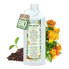 EM-aktiv Lösung - Bodenaktivator, Geruchsentferner, Wasseraufbereiter