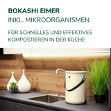 Bokashi Organko Eimer - Nachhaltiger Komposter in der Küche