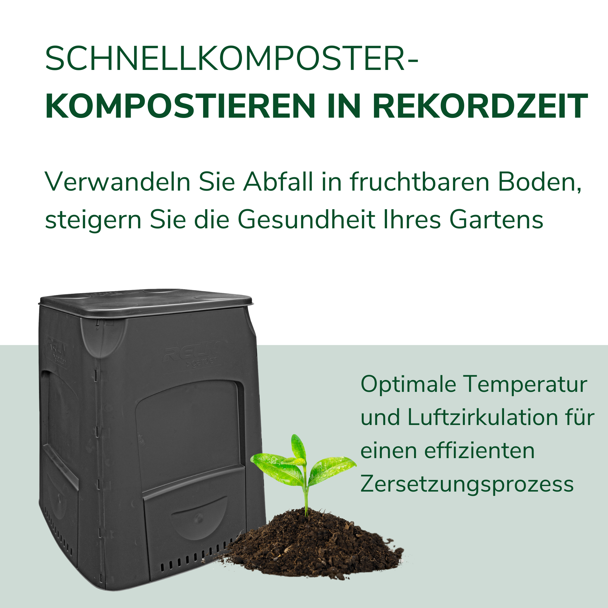 Komposter Grün Kompostbeschleuniger 6 Kg - Schnellkomposter Für Garten Und  Hochbeet