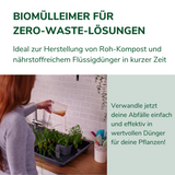 Effektiver & geruchloser Biomülleimer für die Küche - Bokashi Essential Eimer Starterset (Komposter)