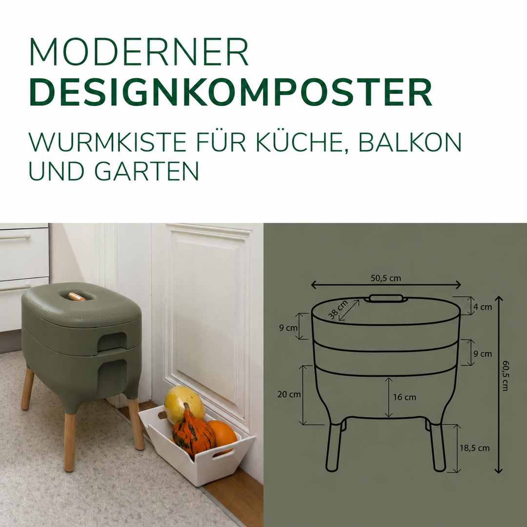 Ersatzetage für Design Komposter
