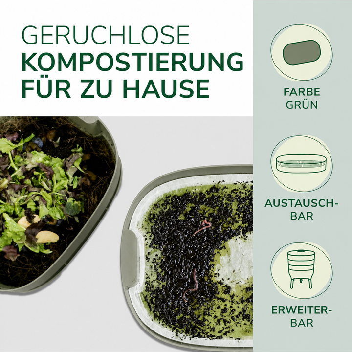Ersatzetage für Design Komposter