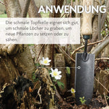 DeWit Blumenkelle 'X-Treme' 35 cm I Profi Blumenschaufel & Unkrautstecher aus Borstahl