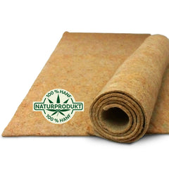 Rollenware - Nagerteppich aus 100% Hanf - Nagermatte 25 m x 60 cm x 0,5cm