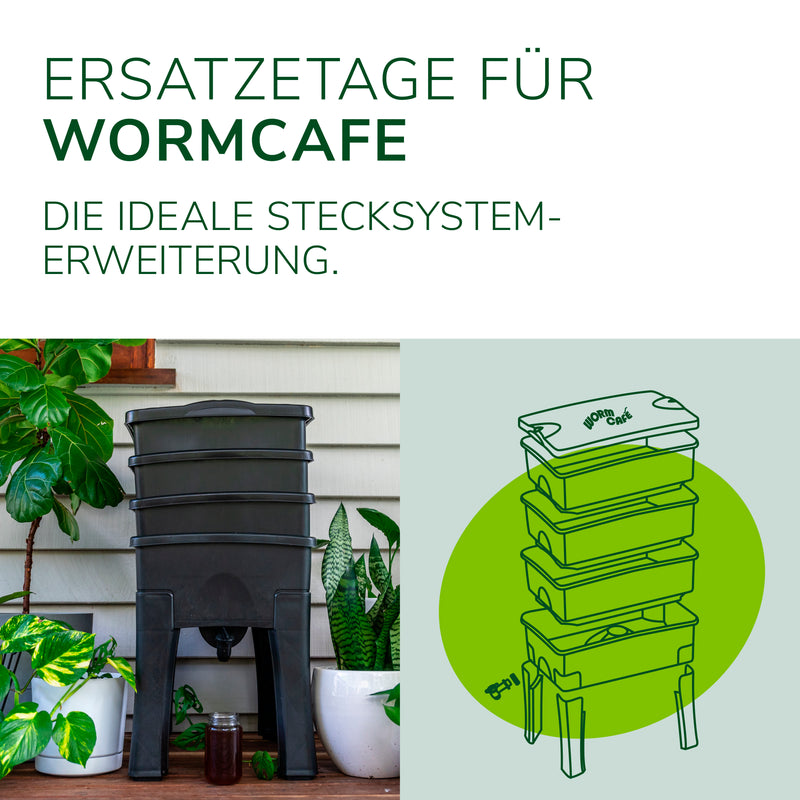 Ersatzetage für Wurmkomposter - "Wormcafé"