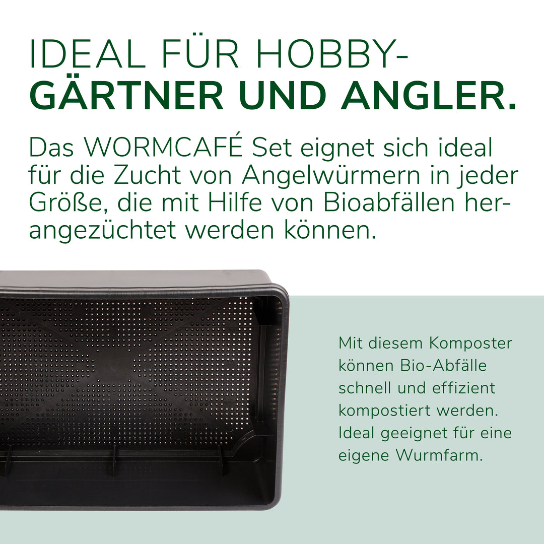Ersatzetage für Wurmkomposter - "Wormcafé"