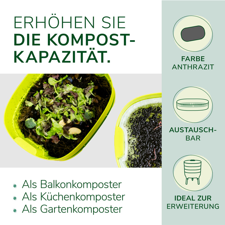 Ersatzetage für Design Komposter