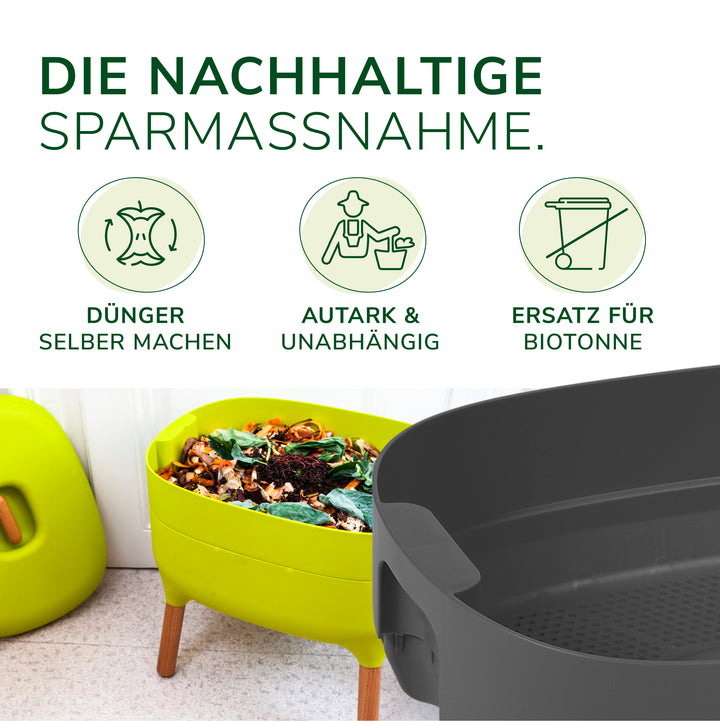 Ersatzetage für Design Komposter