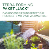 Terra Forming Paket 'Jack' - Bodenbelebung für Hochbeete (1-3 m²)