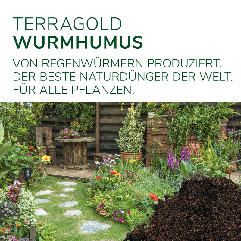 TERRAGOLD Wurmkompost-Wurmhumus